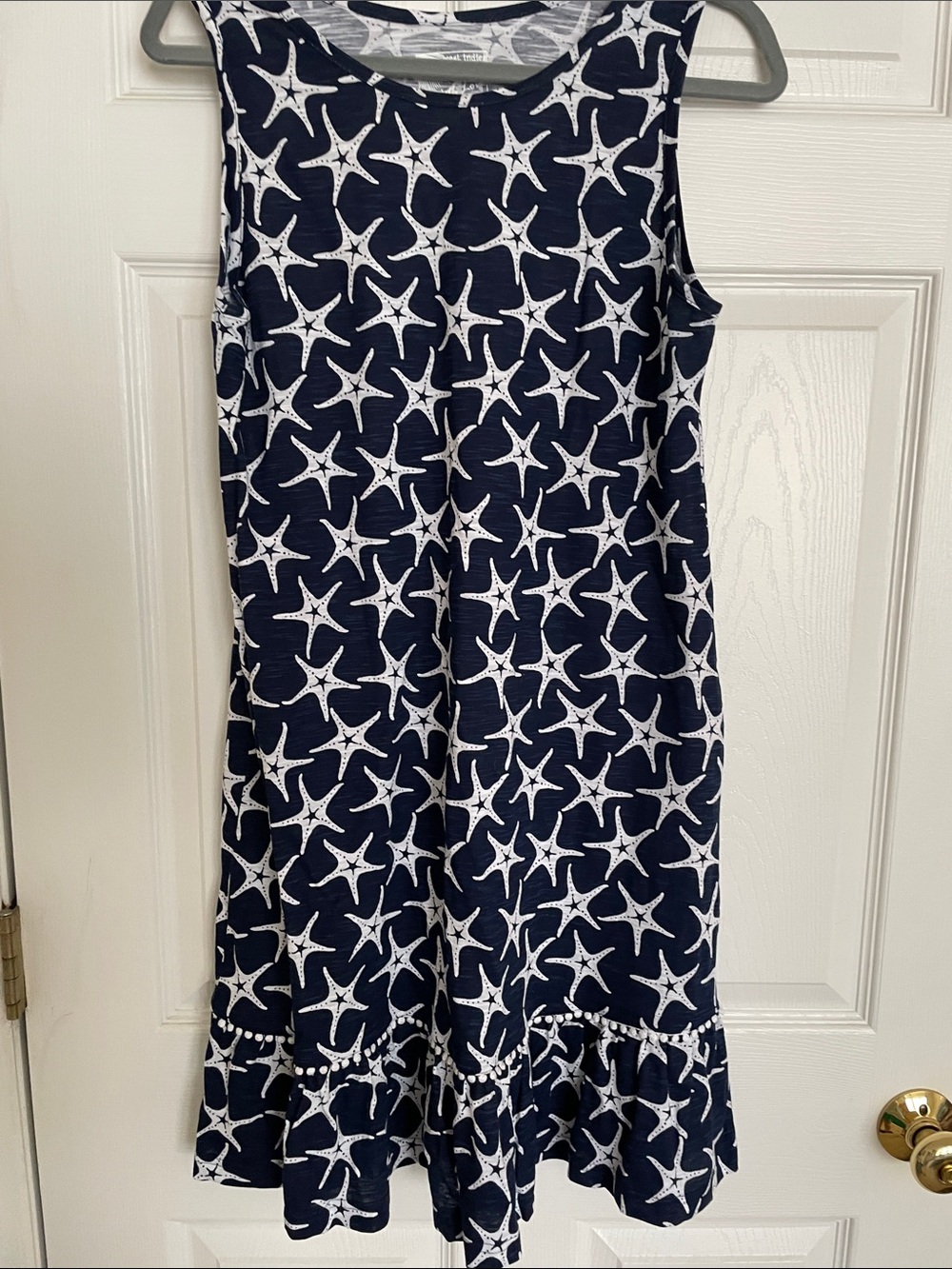 West Indies 'With Love' Starfish Print Tank dress